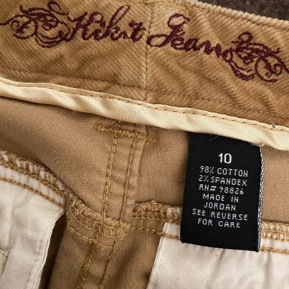 Kikit jeans corduroy pants womens Size 10 Seams front & back Western cowgirl - Picture 11 of 12